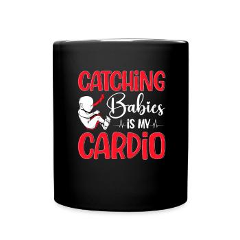 Doula infirmière sage-femme - Mug uni - noir - Devant