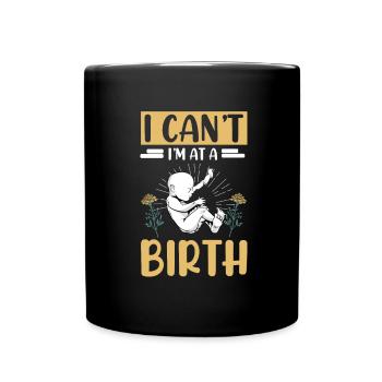 Doula infirmière sage-femme - Mug uni - noir - Devant