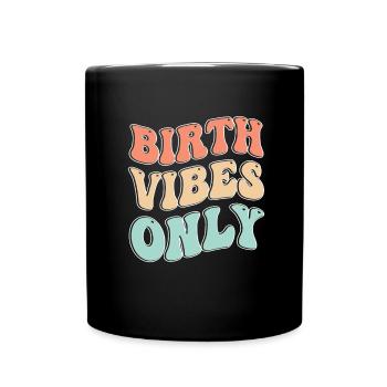 Doula infirmière sage-femme - Mug uni - noir - Devant