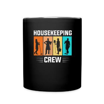 Semaine d’appréciation pour l’entretien ménager - Mug uni - noir - Devant
