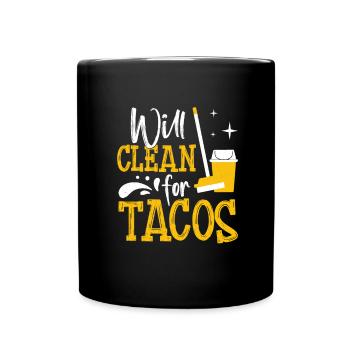 Semaine d’appréciation pour l’entretien ménager - Mug uni - noir - Devant