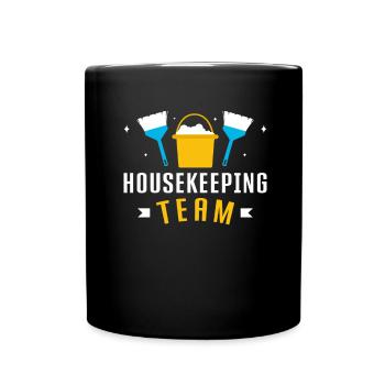 Week of Appreciation for Housekeeping - Full Colour Mug - black - Front
