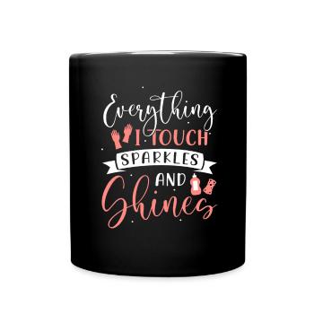 Semaine d’appréciation pour l’entretien ménager - Mug uni - noir - Devant