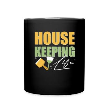 Week of Appreciation for Housekeeping - Full Colour Mug - black - Front