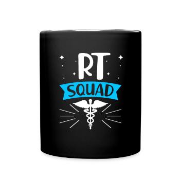 Respiratory Therapist Respiratory Therapy - Full Colour Mug - black - Front