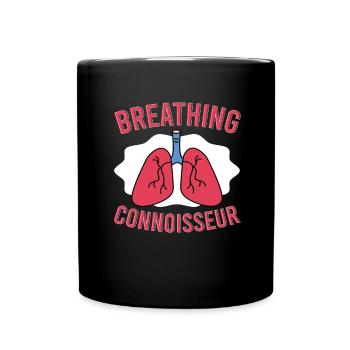 Respiratory Therapist Respiratory Therapy - Full Colour Mug - black - Front