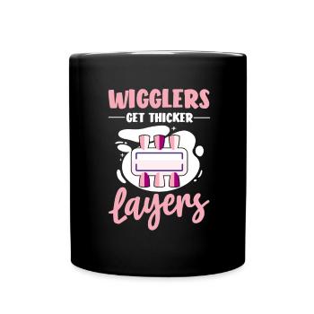 Nail Tech Manucure Technicienne des ongles - Mug uni - noir - Devant