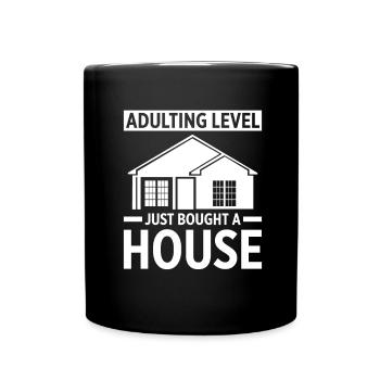 New Homeowner Homeowner Homeowner - Full Colour Mug - black - Front