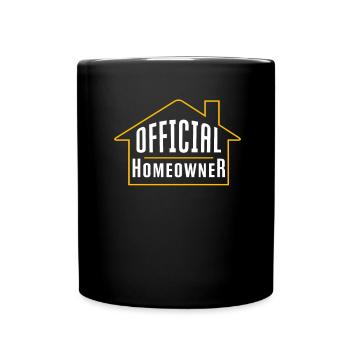New Homeowner Homeowner Homeowner - Full Colour Mug - black - Front