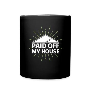 New Homeowner Homeowner Homeowner - Full Colour Mug - black - Front