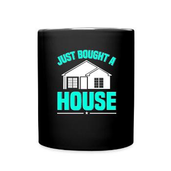 New Homeowner Homeowner Homeowner - Full Colour Mug - black - Front