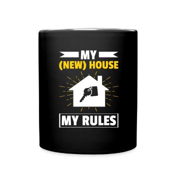 New Homeowner Homeowner Homeowner - Full Colour Mug - black - Front