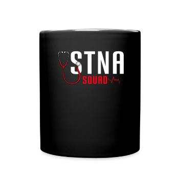 STNA Certified Nursing Assistant - Full Colour Mug - black - Front