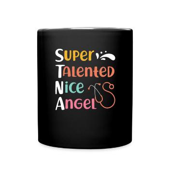 STNA Certified Nursing Assistant - Full Colour Mug - black - Front