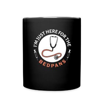 STNA Certified Nursing Assistant - Full Colour Mug - black - Front
