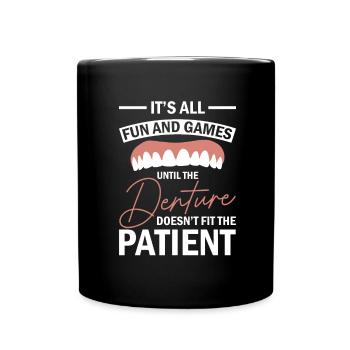 Dental technician Dental technician - Full Colour Mug - black - Front