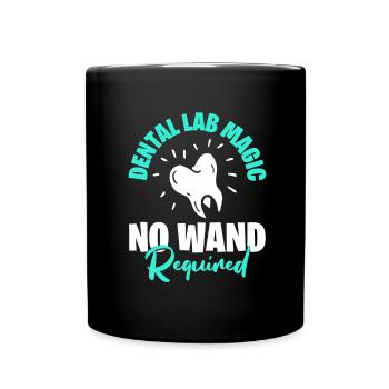 Dental technician Dental technician - Full Colour Mug - black - Front