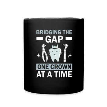 Dental Technician Dental Technician - Full Colour Mug - black - Front