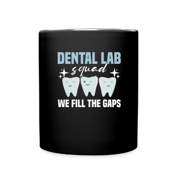 Dental technician Dental technician - Full Colour Mug - black - Front