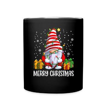 Joyeux Noël Noël Gnome Nains - Mug uni - noir - Devant