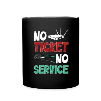 Administrateur réseau Administrateur système Réseau - Mug uni - noir - Devant