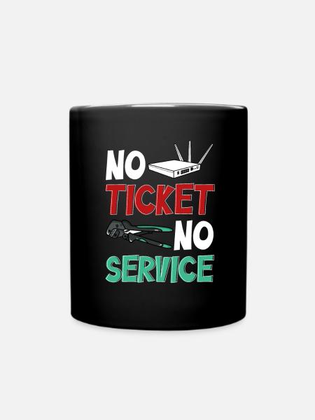 Administrateur réseau Administrateur système Réseau - Mug uni - noir