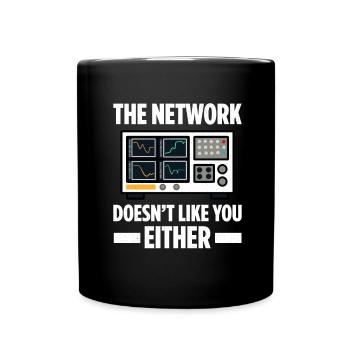 Administrateur réseau Administrateur système Réseau - Mug uni - noir - Devant