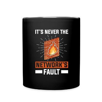 Administrateur réseau Administrateur système Réseau - Mug uni - noir - Devant