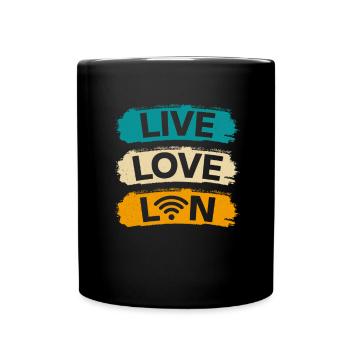 Administrateur réseau Administrateur système Réseau - Mug uni - noir - Devant