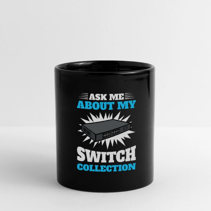 Network Administrator System Administrator Network Full Colour Mug
