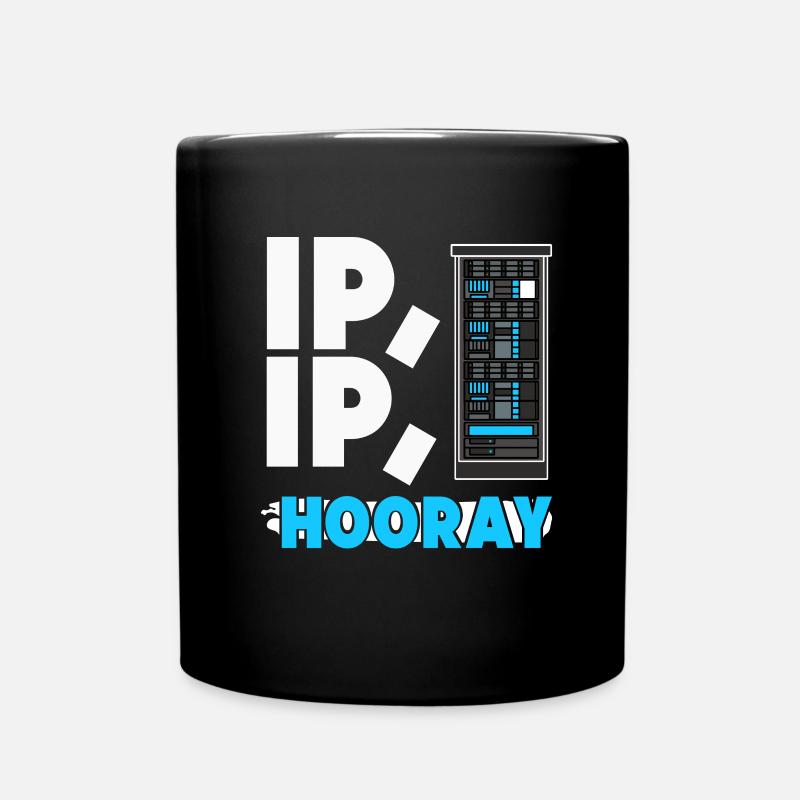 Administrateur réseau Administrateur système Réseau - Mug uni - noir