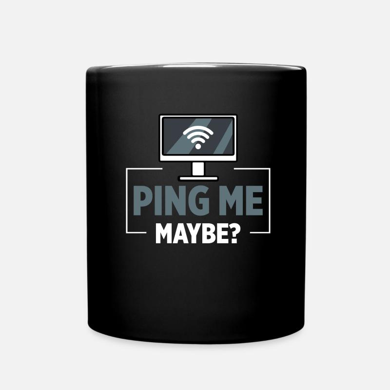 Administrateur réseau Administrateur système Réseau - Mug uni - noir