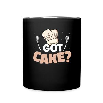 Cake Artist Cake Decorator Decorator B - Full Colour Mug - black - Front