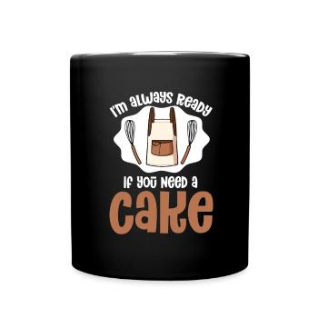 Cake Artist Cake Decorator Cake Decorator B - Full Colour Mug - black - Front