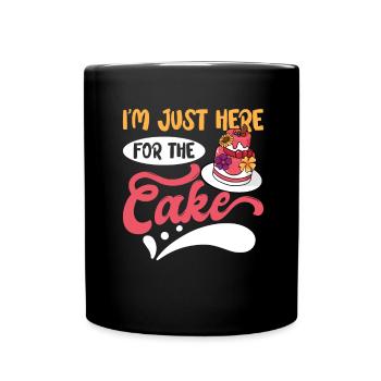 Cake Artist Cake Decorator Decorator B - Full Colour Mug - black - Front