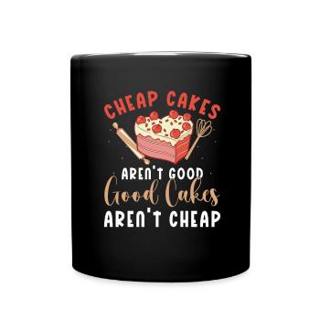 Cake Artist Cake Decorator Cake Decorator B - Full Colour Mug - black - Front