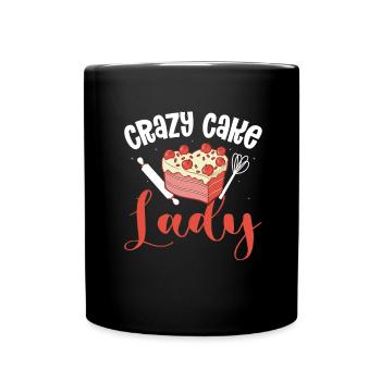 Cake Artist Cake Decorator Cake Decorator B - Full Colour Mug - black - Front