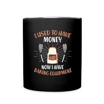Cake Artist Cake Decorator Cake Decorator B - Full Colour Mug - black - Front