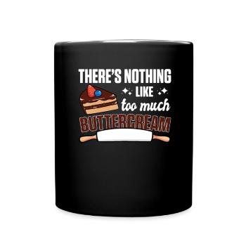 Cake Artist Cake Decorator Cake Decorator B - Full Colour Mug - black - Front