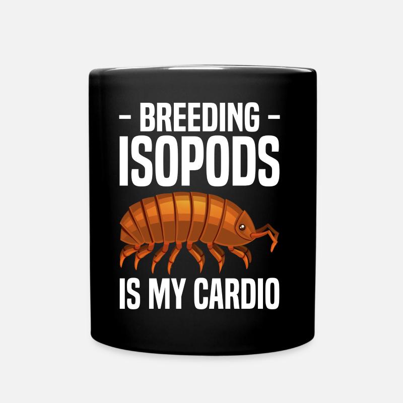 Isopoden - Tasse einfarbig - Schwarz