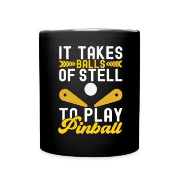 Pinball Flipper - Full Colour Mug - black - Front