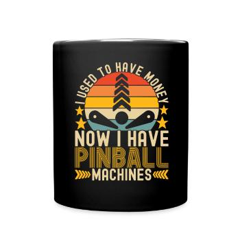 Pinball Flipper - Full Colour Mug - black - Front