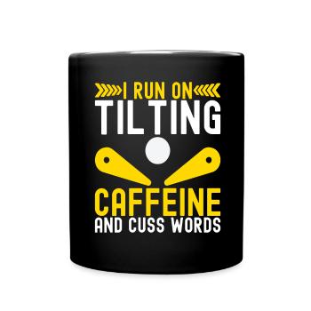 Pinball Flipper - Full Colour Mug - black - Front