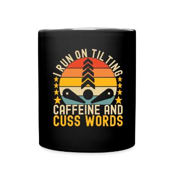 Pinball Flipper - Full Colour Mug - black - Front