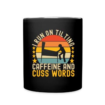 Pinball Flipper - Full Colour Mug - black - Front