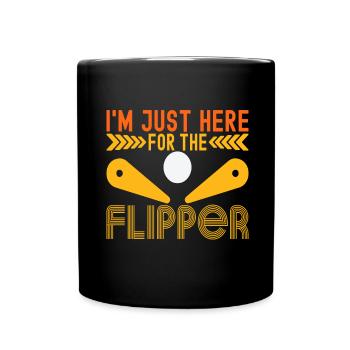 Pinball Flipper - Full Colour Mug - black - Front