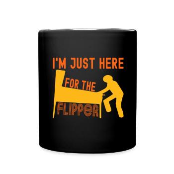Pinball Flipper - Full Colour Mug - black - Front