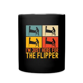 Pinball Flipper - Full Colour Mug - black - Front