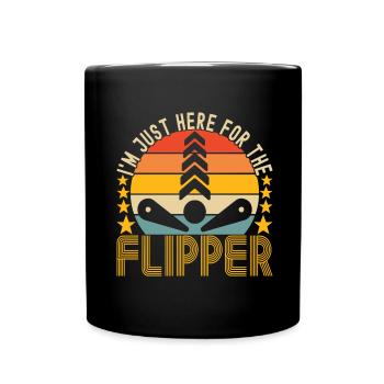 Pinball Flipper - Full Colour Mug - black - Front