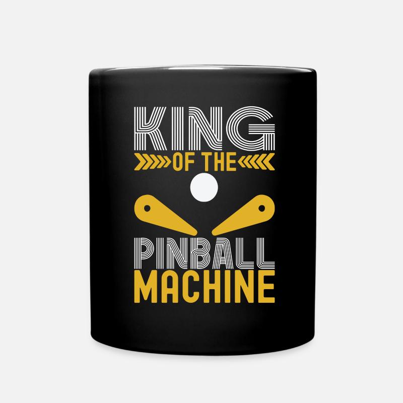 Pinball Flipper - Tasse einfarbig - Schwarz